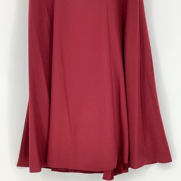 NEW! Dessy Collection Size 14 Sleeveless Lace Back Trumpet Gown $278 msrp I21-10 - Picture 8 of 10